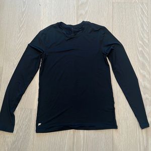 Fabletics Long Sleeve Black Shirt